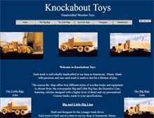 Tablet Screenshot of knockabouttoys.com